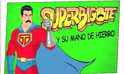 SuperMoustache! Sounds like a job for Venezuela’s socialist superhero