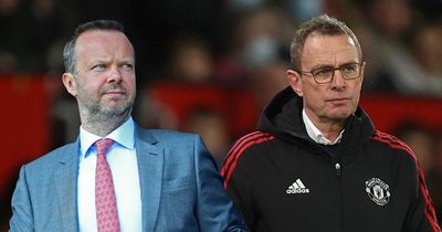 Ralf Rangnick undermined by Man Utd board as running dressing room joke speaks volumes