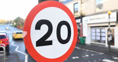 20mph speed limit to be rolled out across Falkirk in bid to stop accidents