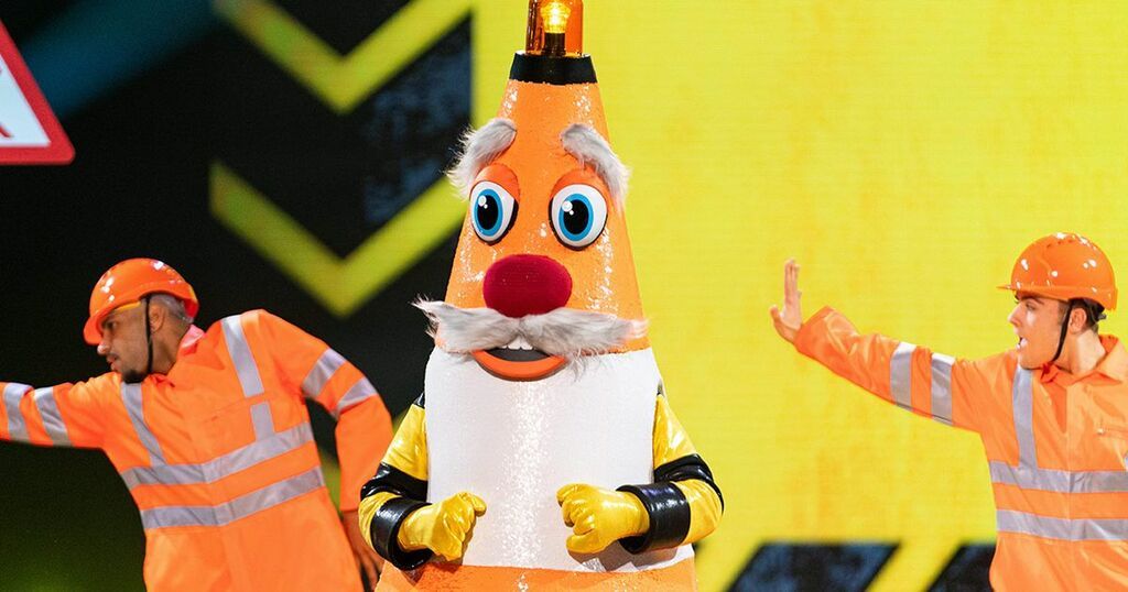 Masked Singers Traffic Cones True Identity Let 9985