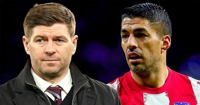 Aston Villa's stance on Luis Suarez transfer amid claim he craves Steven Gerrard reunion