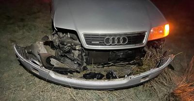 Edinburgh driver captures dramatic moment his Audi is destroyed in horror crash