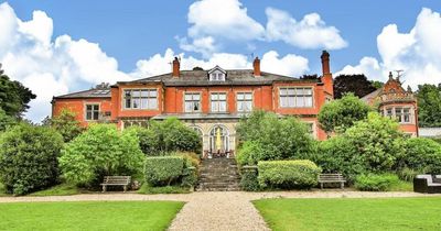 Cardiff's 'Millionaires' Row', where detached mansions sit behind tall gates