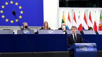 French EU lawmakers lash out at Macron in rare direct exchange