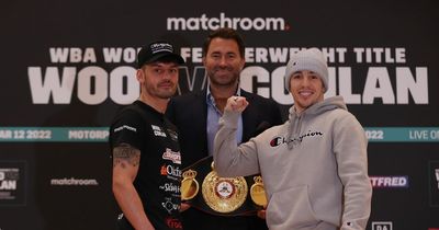 Fans amused by 'unexpected start' to Michael Conlan v Leigh Wood press conference