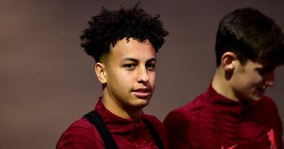 Kaide Gordon opens up on training sessions with Mohamed Salah and his Liverpool forfeit