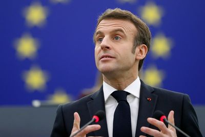 Rivals say Macron is using EU as springboard for French vote