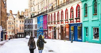 Edinburgh weather as Arctic plunge brings freezing temperatures to Scotland