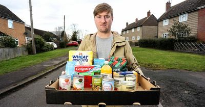Family forced to use foodbanks every week despite working full time after bills doubled