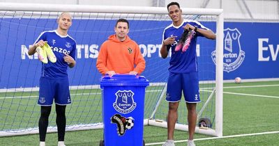 Yerry Mina urges Everton fans to 'bring their boots' against Aston Villa