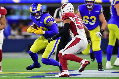 Watch: Tyler Higbee was mic’d up for Rams’ wild-card win vs. Cardinals