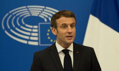Macron says EU must start own dialogue with Russia over Ukraine