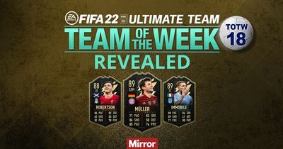 FIFA 22 TOTW 18 squad revealed as Manchester United TOTY snub confirmed