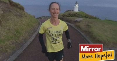 Woman breaks world record by running entire length of New Zealand in 20 days