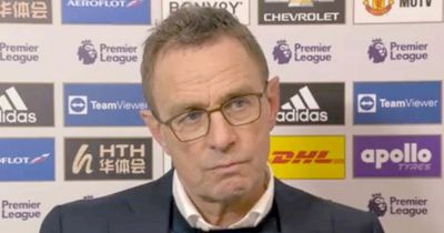 Ralf Rangnick explains Jadon Sancho and Edinson Cavani absences for Brentford vs Man Utd