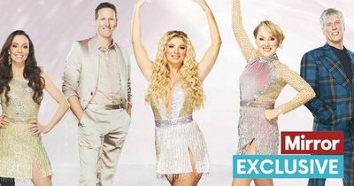 Inside secret Dancing On Ice WhatsApp group as hopefuls 'banter' with their competition