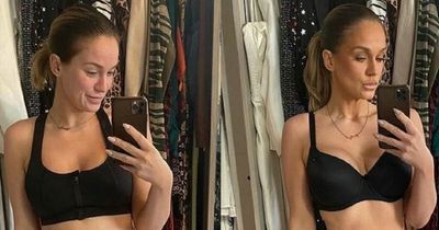 Vicky Pattison shares before and after photos showing the difference being on her period makes to her body