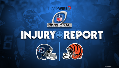 Titans vs. Bengals divisional round injury report: Wednesday