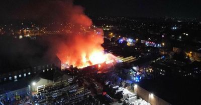 Wakefield fire: 80 firefighters battle huge blaze with residential houses nearby