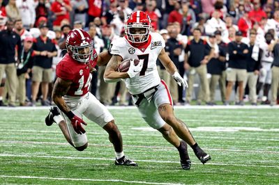 Georgia WR Jermaine Burton enters NCAA transfer portal