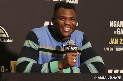Francis Ngannou says he knocked out Ciryl Gane in training with a high kick: ‘It was an accident’