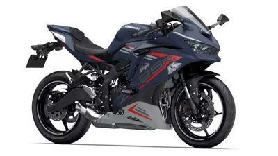 Kawasaki Releases 2022 Ninja ZX-25R In New Twilight Blue Colorway