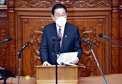 Kishida vows to achieve economic growth through wealth distribution