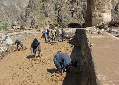 Ancient Afghan minaret in danger of 'collapse' after quakes