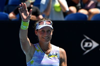 Former US Open champ Stosur makes emotional farewell in Melbourne