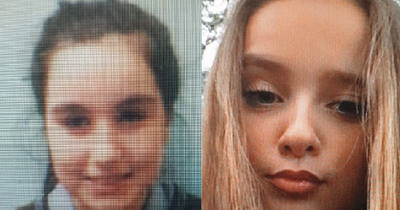 Lanarkshire cops in frantic appeal to trace two missing schoolgirls