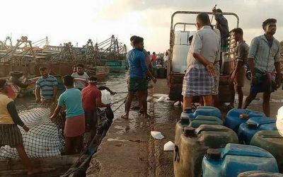 Sri Lankan Naval ship rams and sinks T.N. fishing boat