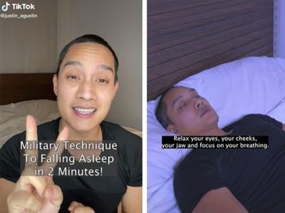 Fitness expert goes viral for sharing technique to fall asleep in two minutes