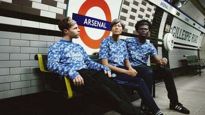 Arsenal launches pre-match kit inspired by Piccadilly Tube line seats