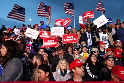 Trump calls for racial violence (again)