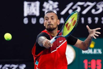 Nick Kyrgios stuns Australian Open crowd with reaction shot in battle against Daniil Medvedev