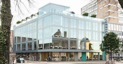 Striking glass office building will replace another 'tired' block in the centre of Swansea