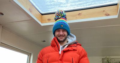 'I love living on a barge, London prices are ridiculous and it feels like we're outside'