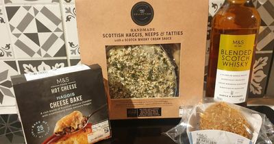 We sampled items from M&S' new Burns Night range and here's what we thought