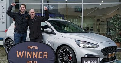 Rhondda shop worker wins £34,000 Ford Focus and £20,000 cash