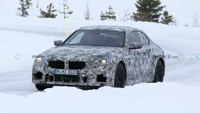 2023 BMW M2 Spied Playing In The Snow