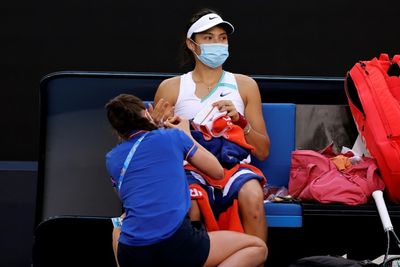 US Open champion Raducanu crashes out of Melbourne in pain