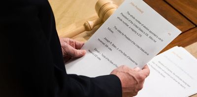 The Electoral Count Act of 1887 is showing its age – here's how to help Congress certify a presidential election with more certainty