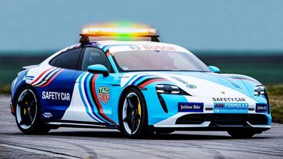 Porsche Taycan Turbo S Looks The Part As Formula E's New Safety Car