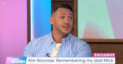 Loose Women viewers praise TOWIE star Kirk Norcross for opening up on losing his dad Mick to suicide one year ago