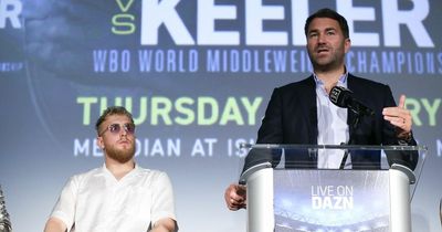 Eddie Hearn admits he won’t be able to compete with Jake Paul at press conferences