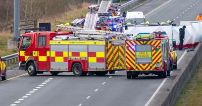 Galway M6 crash: Man dies in three-car collision as gardai close motorway