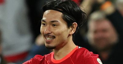 Liverpool fans have Takumi Minamino theory as Kaide Gordon starts against Arsenal