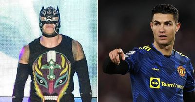 WWE 2K22 cover star Rey Mysterio would create Cristiano Ronaldo character to face in game
