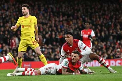 Arsenal player ratings vs Liverpool: Bukayo Saka second best with Ben White skinned and Gabriel undone