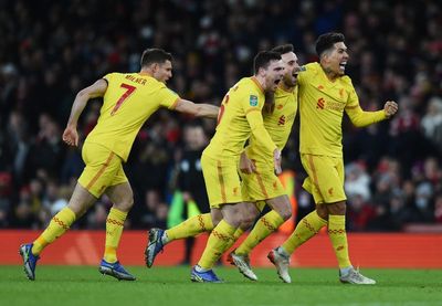 Arsenal vs Liverpool result: Player ratings as Reds win to head to Carabao Cup final